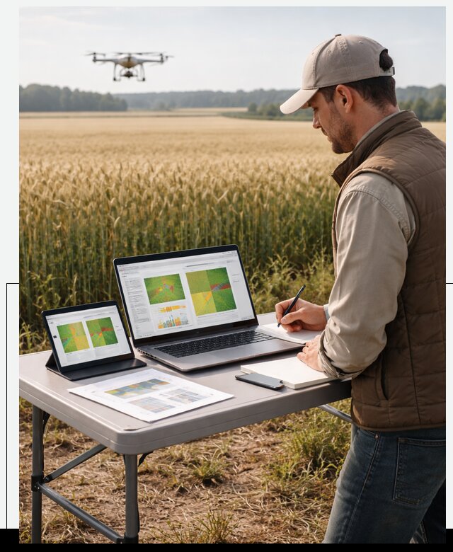 Система AI прогнозирования урожайности для точных агрономий в Новоалтайске