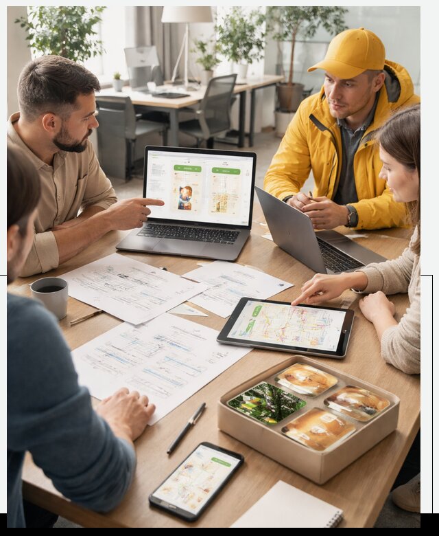 Разработка агрегатора доставки еды в Новоалтайске от 15336 р., АвикейНвл